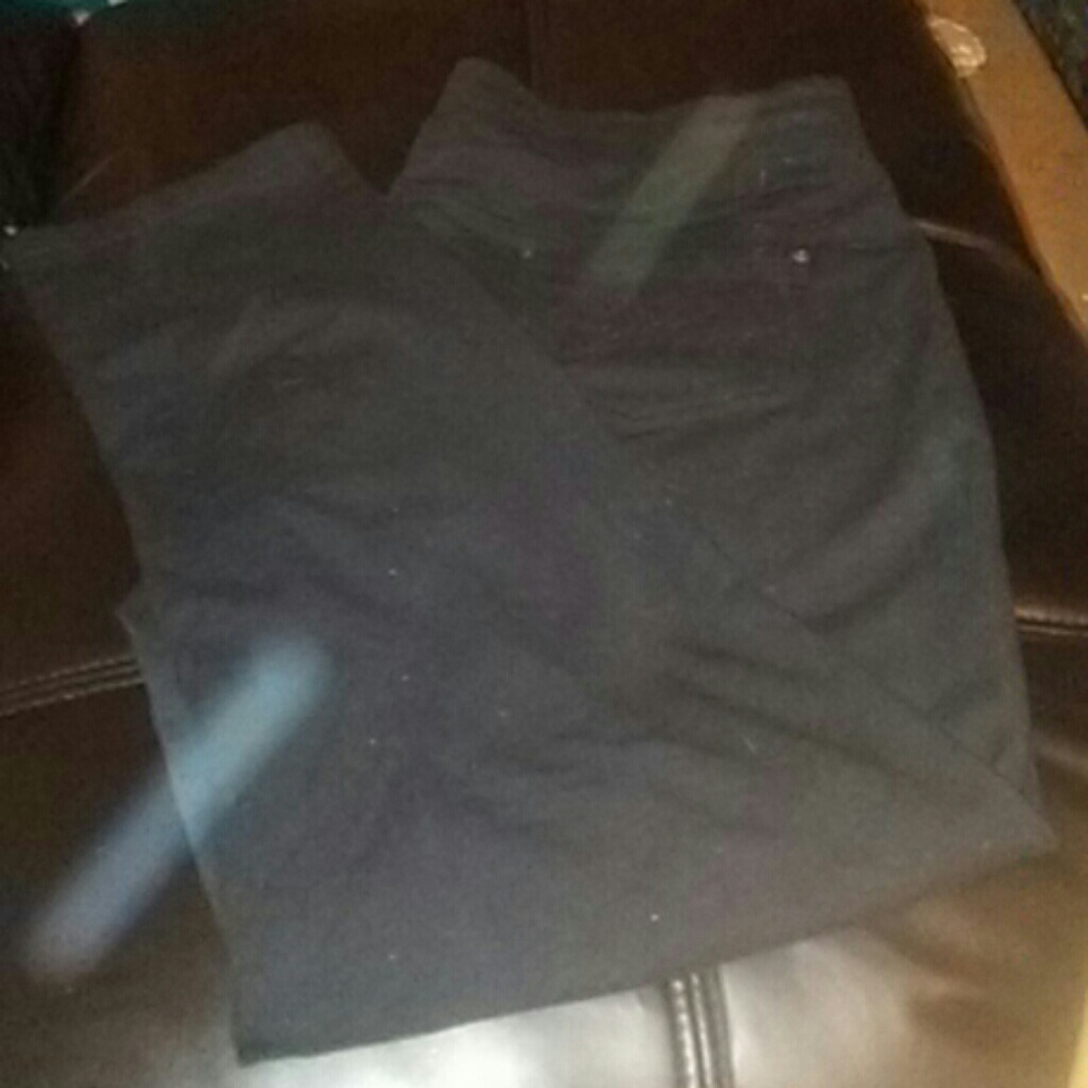 Black jeggings